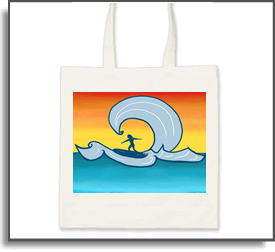¡Hola Olas! - Island Art by Yotigo Tote Bag